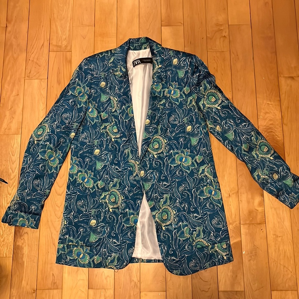 Colourful blazer oversized